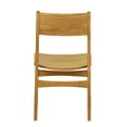 Porter Designs Portola Solid Acacia Wood Dining Chair in Natural (Set ...