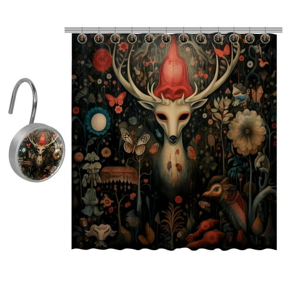 Bohemia Shower Curtain for Bathroom