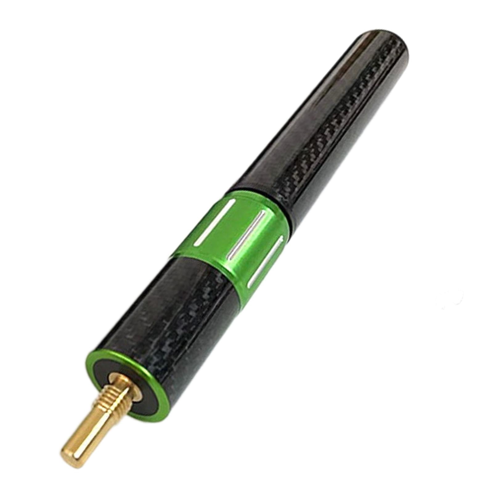 funtasica Billiard Cue Extension Pool Cue Extender Comfortable Compact Retractable Exercise Equipment Pool Accessory Pool Cue Extension 9inch