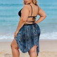 thumbnail image 6 of VBVC No Boundarie Women's Butterfly Beach Sarong Wrap,Ladies Lightweight Swimsuit Cover Up,Floral Pool Party Wrap Dress For Women,White,Size S, 6 of 10