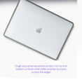 thumbnail image 4 of MacCase Hard-Shell/ Soft Edge Laptop Case for MacBook Pro 14.2 in, Clear, 2-Piece (A3434, A3112/A3401, A2918/A2992, A2779, A2442), 4 of 11