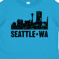 thumbnail image 4 of Inktastic Seattle Skyline Grunge Boys or Girls Toddler T-Shirt, 4 of 5