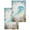 Blue Beige, variant on Jellyfish Coastal Kitchen Dish Towels for Drying Dishes Set of 2, Summer Nautical Starfish Coral Grey Wooden Waffle Weave Microfiber Hand Tea Bathroom Towels Quick Dry & Absorbent Towel 15.7x23.6