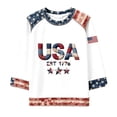 thumbnail image 4 of Usa 250th Anniversary Womens Hoodies Patriotic American Flag Usa 250th Anniversary Shirt American 1776-2026 250th Birthday Womens Active Fit Fall Winter Clothes, 4 of 4