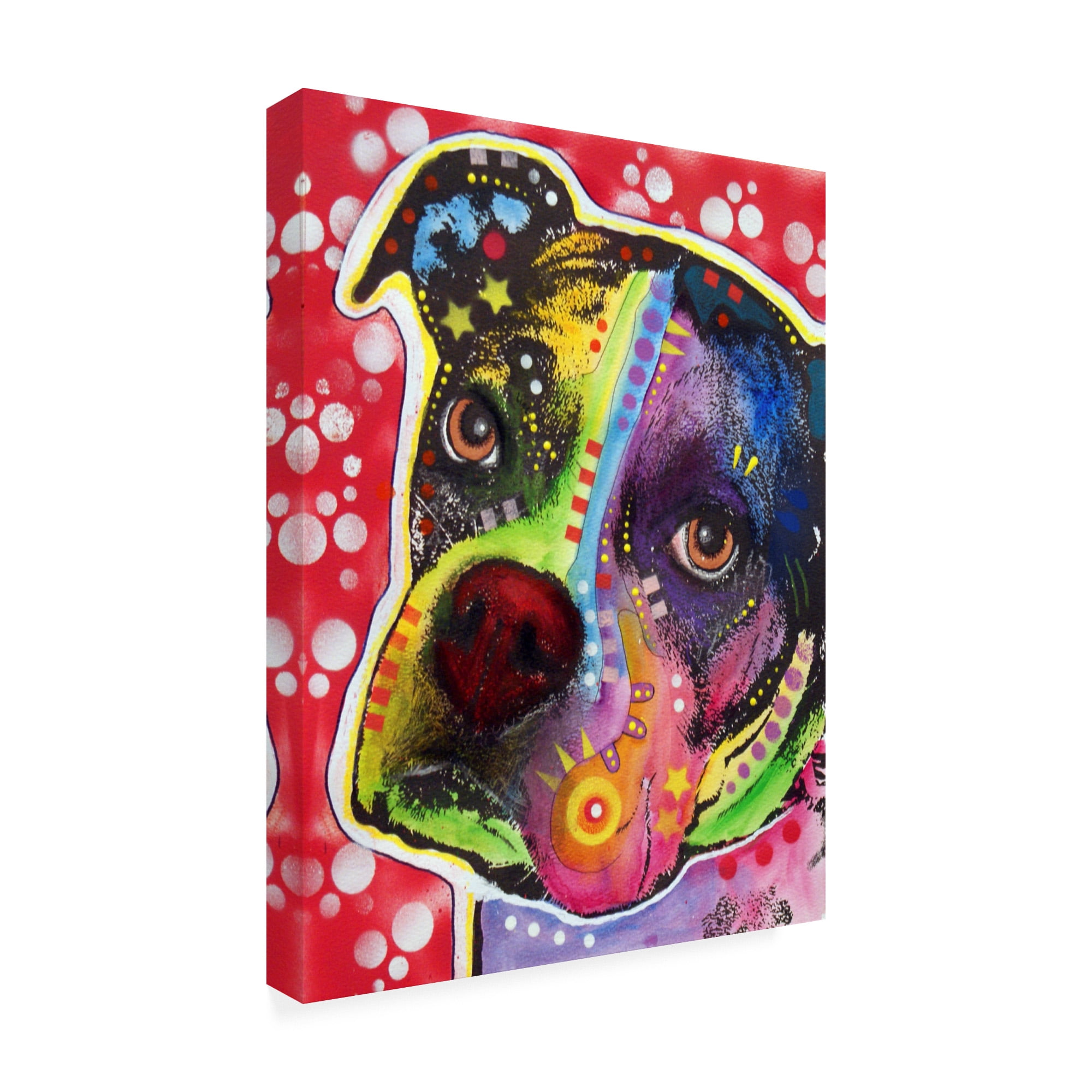 Trademark Fine Art 'The Young Boxer' Canvas Art by Dean Russo