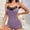 Purple, variant on Pajama Separates for Women Solid Camisole Bow Knot Jumpsuit