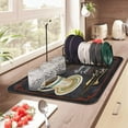 thumbnail image 5 of Delicious Coffee Theme Coffee Mat for Coffee Bar, Coffee Machine and Coffee Maker, Dish Drying Mats for Kitchen Counter or Countertop Protector Mat 18 X24 Inch, 5 of 6
