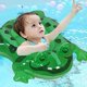 thumbnail image 3 of Swim Ring - Inflatable Pool Toys Kids | Water Play Pool Ring Animal Glowing Eyes Frog, Ride on Pool Party, Comfortable, 3 of 5