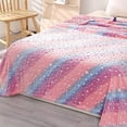 thumbnail image 3 of Glow in The Dark Throw Blanket 51 x 60 Inches, Luminous Blanket Super Soft Plush Flannel Fleece Blanket Gift for Girls Boys, Warm Cozy Glowing Blanket for Kids Bed Sofa Couch, 3 of 11