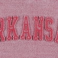 thumbnail image 4 of Women's Pressbox Cardinal Arkansas Razorbacks Ponchoville Pullover Sweatshirt, 4 of 4