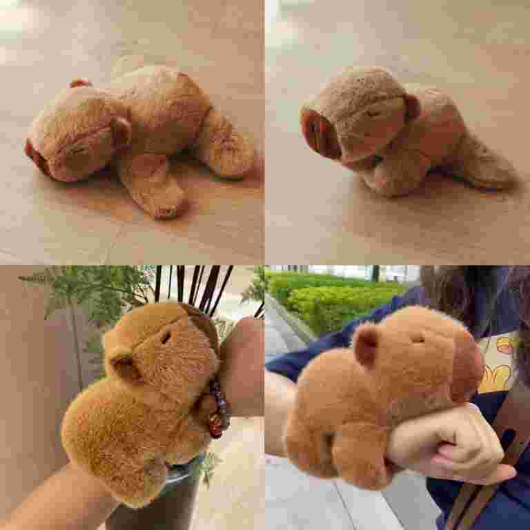 Capybara Snap Armband Pluche Capybara Knuffelbare Snap Armband Zachte Dieren Armband Voor Meisjes Kinderen Tieners Volwassenen En Familie Roze Capybara Snap Armband Pluche Capybara Knuffelbare Snap Armband Zachte Dieren Armband Voor Meisjes Kinderen Tieners Volwassenen En Familie Roze