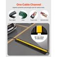 thumbnail image 3 of Protector de cable de goma para rampas VEVOR, 1 canal, carga 10000 kg, 3 of 7