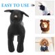 thumbnail image 3 of Maniquí de perro de cuero de PU Modelo de exhibición de ropa para perros Accesorio de maniquí de perro de cuero de PU, 3 of 8