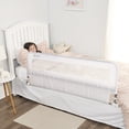 thumbnail image 3 of Regalo Hideaway 54" Extra Long Bed Rail Guard for Toddlers with Reinforced Anchor Safety System, 3 of 12