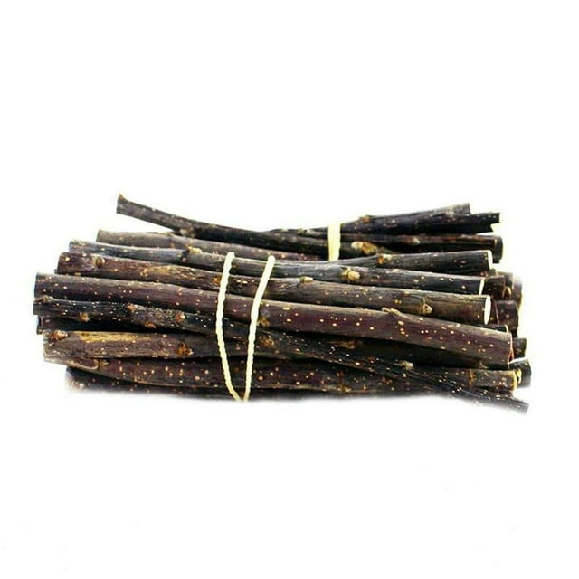 Palitos masticables de madera de ramas de manzano (50/100/200 g) para conejos y hámsters (Q5N0)
