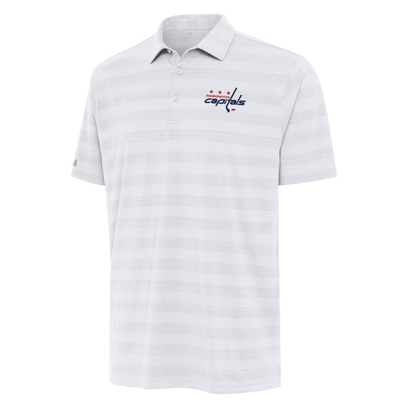 Men's Antigua White Washington Capitals Tunnel Polo