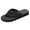 Black, variant on Bmisegm Women Shoes Flat Flip Flops Fashionable Soft Sole Outdoor Beach Flip Flops Womens Slippers Hot Pink 6.5