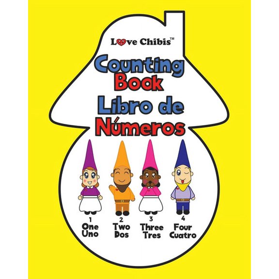 Love Chibis Counting Book: Libro de Números, (Paperback)