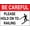 Warning Sign 3, variant on Beach Access Surface Warning Metal Sign 12 x 8 Inches - Private Property Security Sign, Indoor Outdoor Home, Business, Road, Yard, Garage, Street Wall Decor