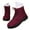 Red, variant on Winter Snow Boots for Women Anti-Skid Platform Lace up Casual Fuzzy Warm High Top Ankle Booties