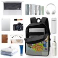 thumbnail image 3 of Todos Crecidos-theme Backpack, Campus style schoolbag Bookbag with Adjustable Shoulder Straps And Large Zip Compartment, Unisex Travel Bags., 3 of 6