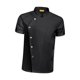 thumbnail image 4 of Hombre Mujer Chef Abrigo Chaqueta Snap Button Food Service Verano, 4 of 10