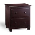 thumbnail image 3 of Atlantic Furniture Atlantic 2 Drawer Nightstand in Espresso, 3 of 4
