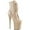 Nude/Nude Patent, variant on Women's Pleaser Flamingo 1020 Lace-Up Ankle Boot