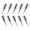 40mm 0.35g 10 pallet-Black, variant on 10pcs Soft Baits for Trout Swimbaits Fishing Lures Wobblers Split Tail Lures Fishing Tackle Artificial Baits