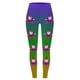 thumbnail image 3 of MKLEKYY Leggings push up para mujer, pantalones de yoga deportivos informales con estampado de plumas de carnaval para mujer, leggings de moda, 3 of 3