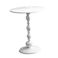thumbnail image 4 of Mesa de sofá café de bebida de café soporte de planta moderna mesa casual resistente pequeña mesa de noche de mesa para la sala de estar para la sala L blanca, 4 of 7