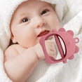 thumbnail image 1 of ToyKingdee Teething Toy, Food Grade Silicone Teething Mitten, Anti Dropping Wrist Hand Teethers Chew Toys for Sucking Needs, 1 of 6