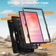 thumbnail image 3 of Funda para Samsung Galaxy Tab S11 Ultra (14,6 Pulgadas) Modelo 2025 (SM-X930/SM-X936B), Funda Protectora a Prueba de Golpes para Niños con Portalápices, Correa de Mano y Soporte Giratorios 360, 3 of 9