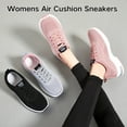 thumbnail image 5 of BERANMEY Women's Comfort Sneakers Lightweight Breathable Mesh Walking Shoes with Air Cushion for Casual Wear, 5 of 7
