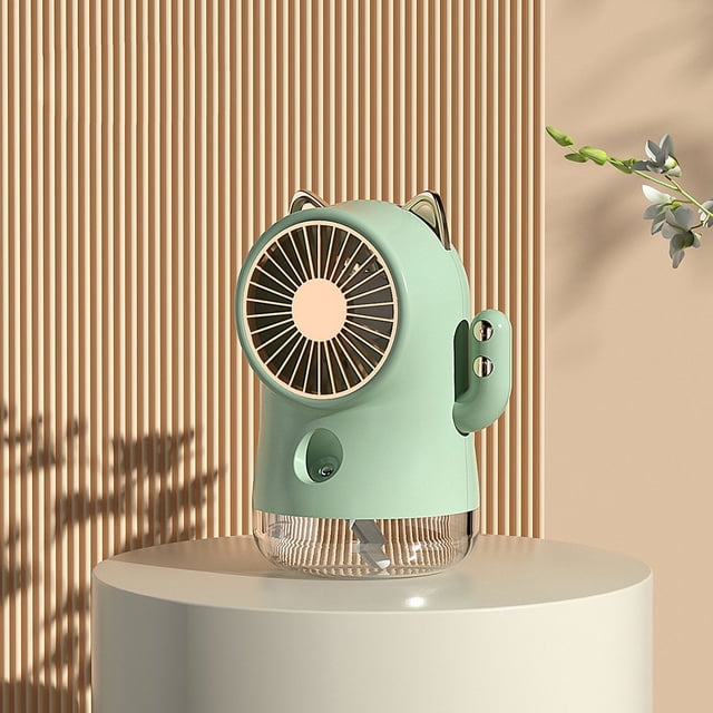 Misting Fan,Misting Desk Fan Fortune Table Misting Fan Small Cooling Misting Fan Masterfully Created