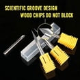 thumbnail image 4 of Router Bits Set 1/4 , Engraving Wood Carving Router Bit 6mm & 4mm, V-Groove, Profile Bit, Tungsten, 4 of 5