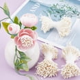 thumbnail image 4 of Núcleo de corazón de flores artificiales de yeso beige 59x2 mm, 4 of 8