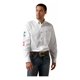 thumbnail image 1 of Camisa Ariat Team Logo Twill Blanca México, 1 of 6