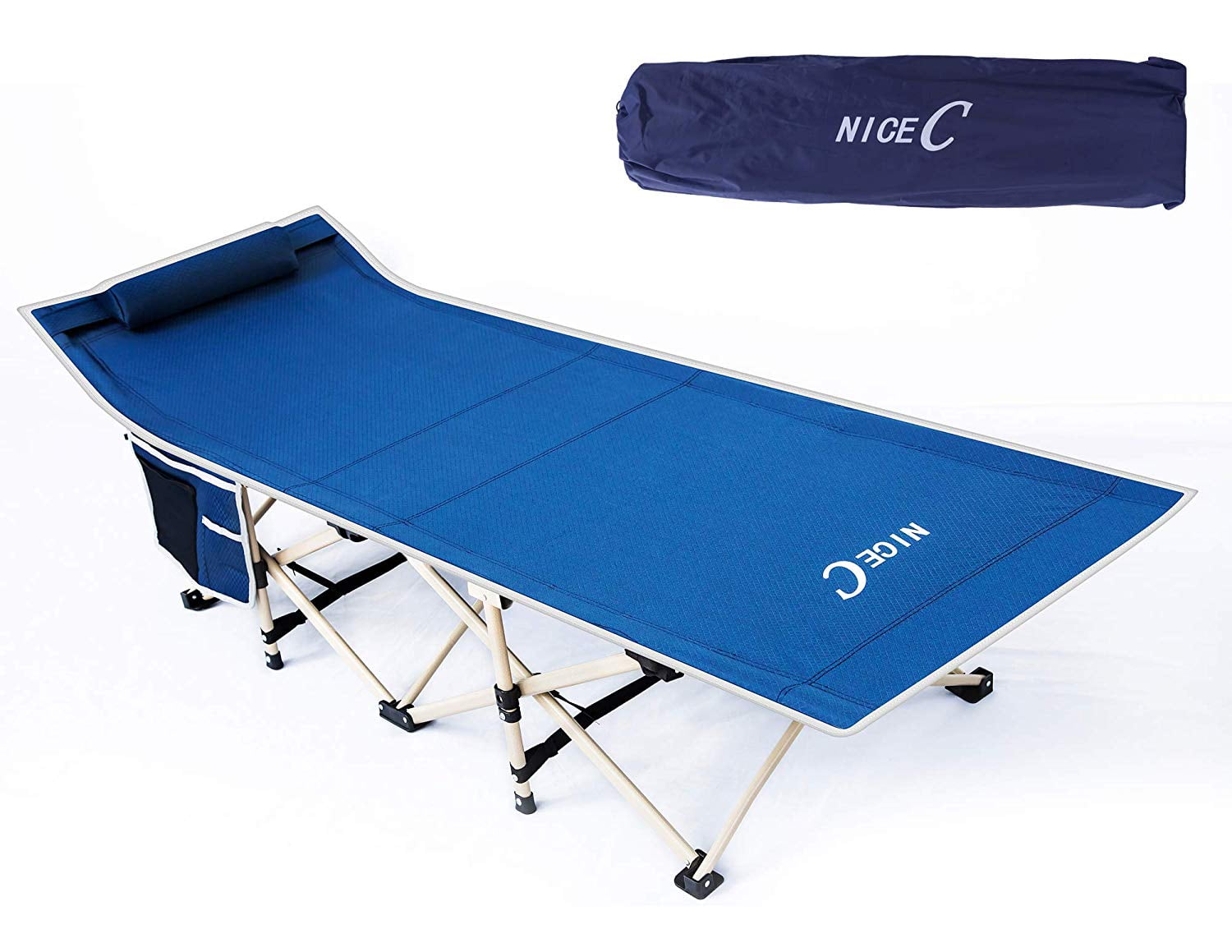 Camping Cots for Adults, Folding Bed Portable Chair SogesGame Camping Cot