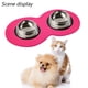 thumbnail image 4 of Alfombrilla de silicona para cuenco de perros y gatos, impermeable, antideslizante, 4 of 5