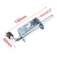 thumbnail image 2 of Unique Bargains Iron Furniture Door Gate Closet Cabinet Spring Latch 4.7 Inch Length, 2 of 4