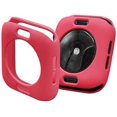 thumbnail image 2 of Thin Soft TPU Shockproof Bumper Case for iWatch Apple Watch Series 8/7 Red 41mm, 2 of 5