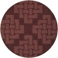 thumbnail image 5 of SAFAVIEH Martha Stewart Knot Geometric Wool Area Rug, Ceiling Wax, 4' x 4' Round, 5 of 10