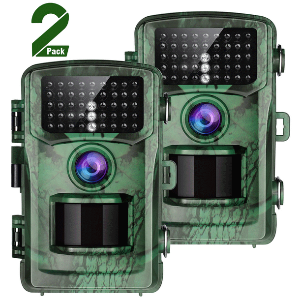 TOGUARD 2 Pack Trail Camera HD 1080P Hunting Game Camera Outdoor Trail
