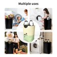 thumbnail image 4 of DouZhe 50L Rectangular Laundry Basket, Minimalism Cat Animal Prints Waterproof Foldable Laundry Hamper with Aluminum Handles, 4 of 6