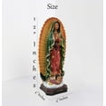 thumbnail image 4 of Our Lady of Guadalupe (Virgen de Guadalupe) Statue - Available in 8, 12, 16, and 24 Inches - Patroness of the Americas (XLx24"Inches), 4 of 6