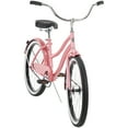 thumbnail image 6 of Huffy 24 In. Cranbrook Girls' Beach Cruiser Bike for Women, Coral Pink, 6 of 8
