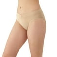 thumbnail image 4 of Women's Maidenform DM3THB High Leg Bikini Panty With Lace - 3 Pack (Just Brown/Black Lace S), 4 of 4