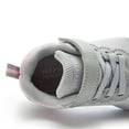 thumbnail image 7 of Weestep Girls and Biy Lightweight Knit Comfort Running Sneaker Shoe(8 Toddler, Grey/Pink), 7 of 7