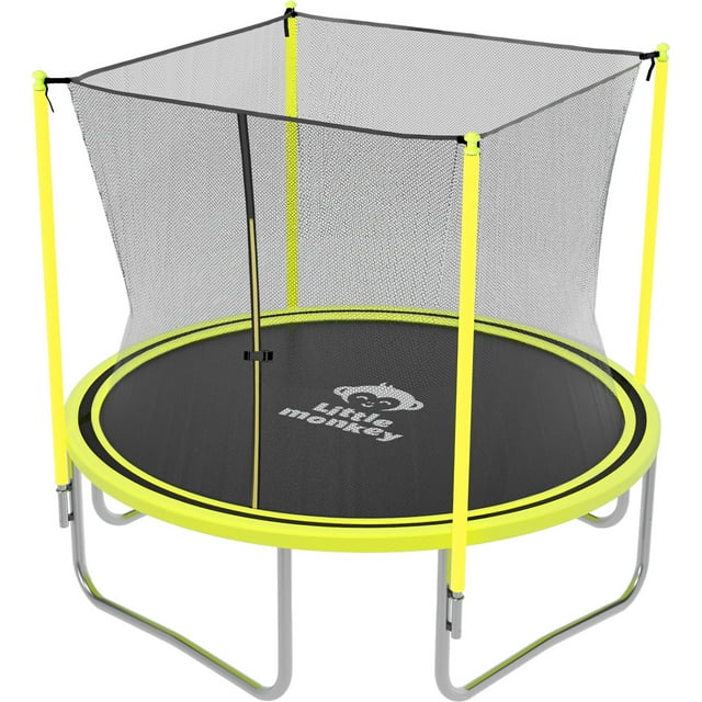 Trampolin Reforzado Little monkey 8 pies Uso Rudo